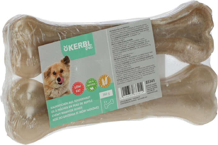 KERBL Kauknochen Rinderhaut